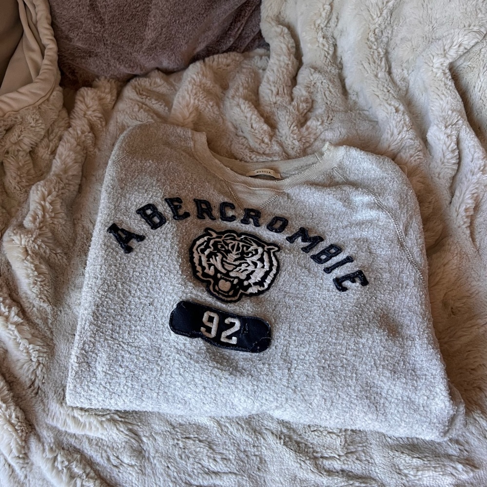 Vintage Abercrombie & Fitch tiger logo crewneck sweatshirt